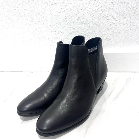 Munro Classic Jackson Chelsea Boots in black leather Ankle Boots 9.5 - Picture 4 of 10